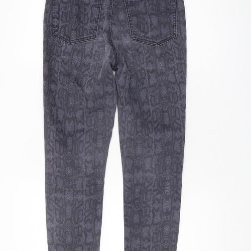 Marks and Spencer Blue Animal Print Jegging - Size 10