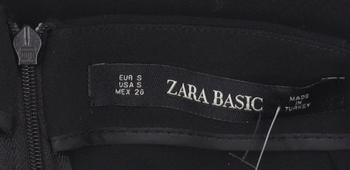 Zara Women's Black Pencil Skirt - Size S - Chic Style