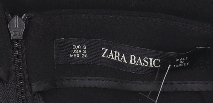 Zara Women's Black Pencil Skirt - Size S - Chic Style