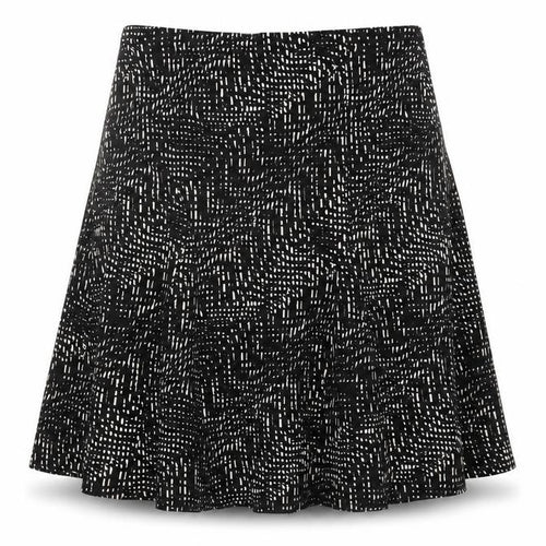 Marks and Spencer Women’s Black Geometric A-Line Skirt, Size 16