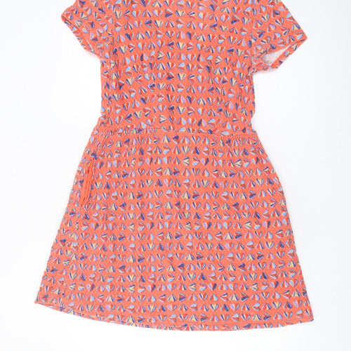 Next Women's Multicoloured A-Line Dress Size 10