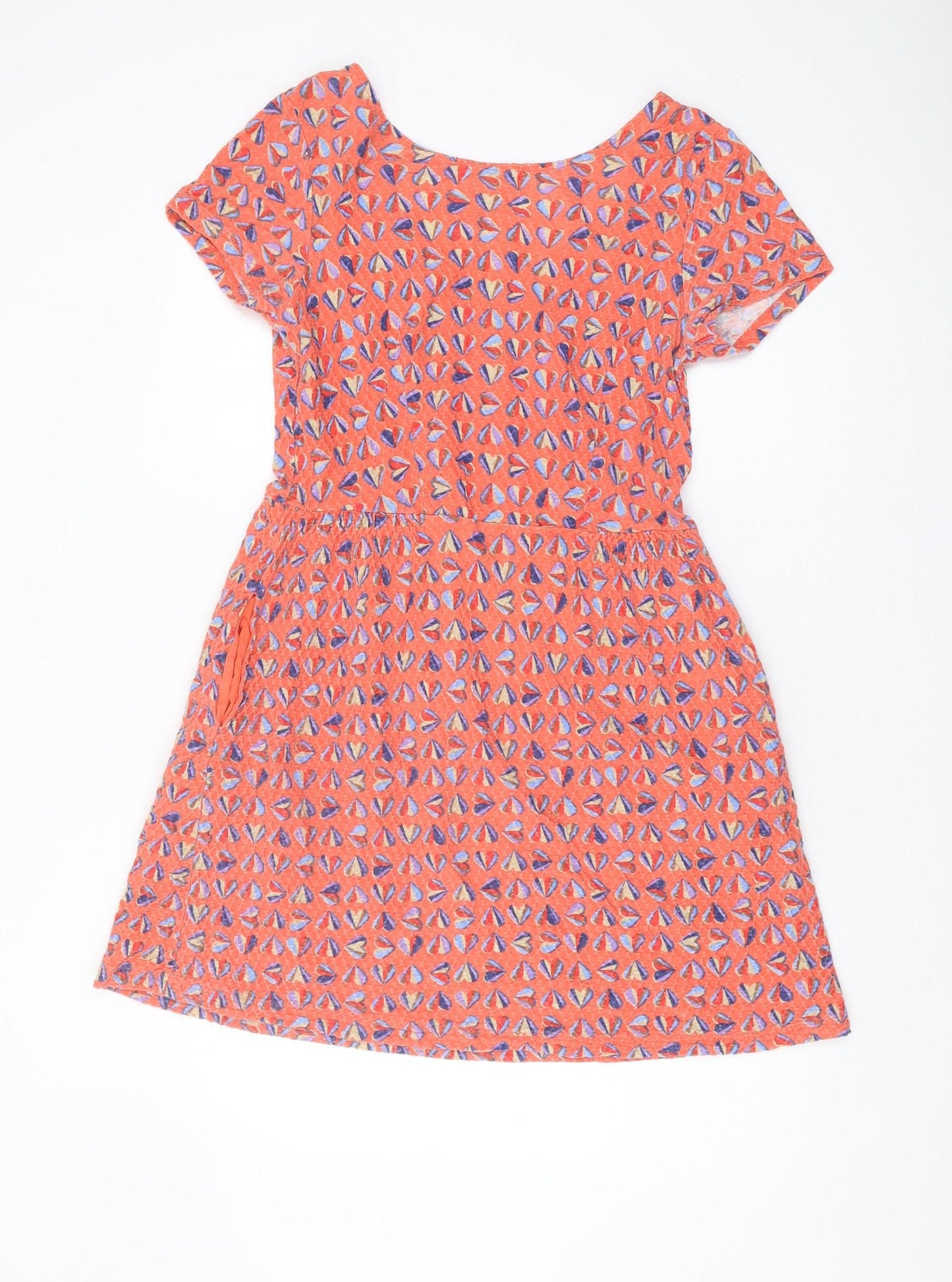 Next Women's Multicoloured A-Line Dress Size 10