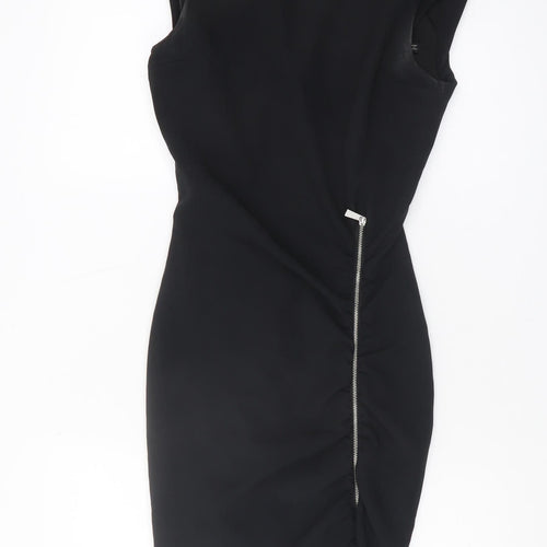 Zara Basic Women's Black Bodycon Dress XS
