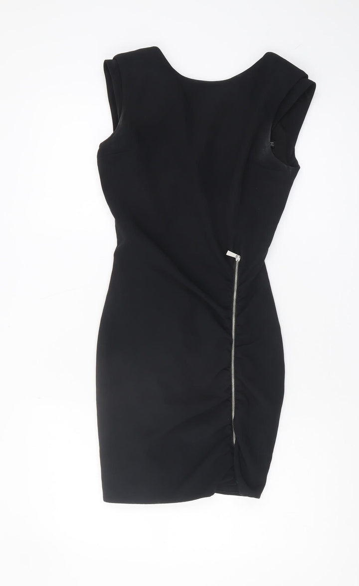 Zara Basic Women's Black Bodycon Dress XS