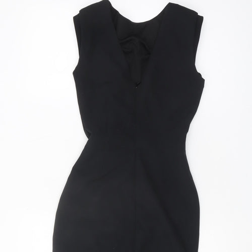 Zara Basic Women's Black Bodycon Dress XS