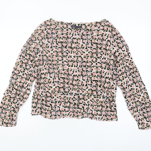 Marks and Spencer Women’s Animal Print Blouse Size 10