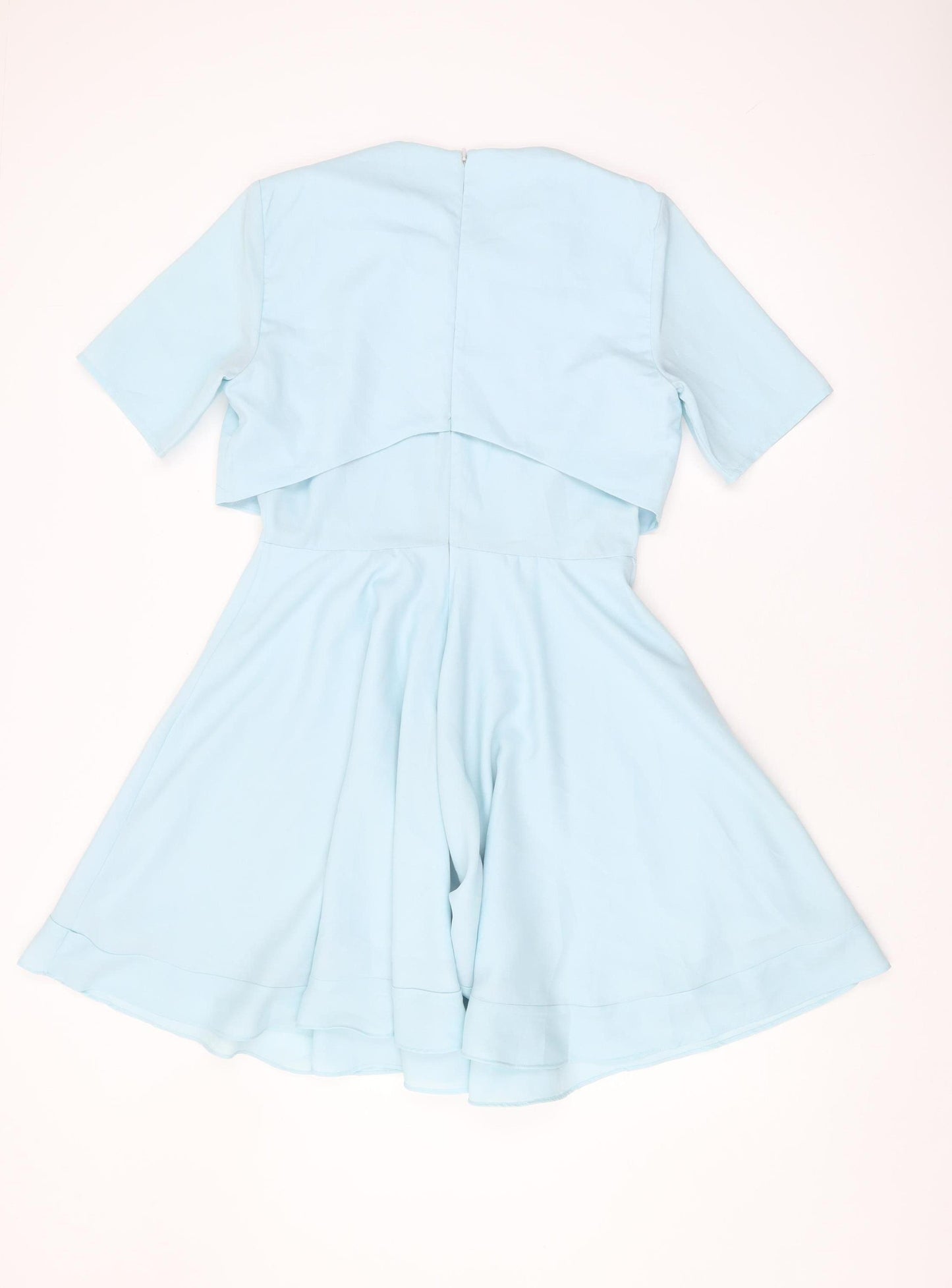 ASOS Women's Blue Fit & Flare Dress Size 12