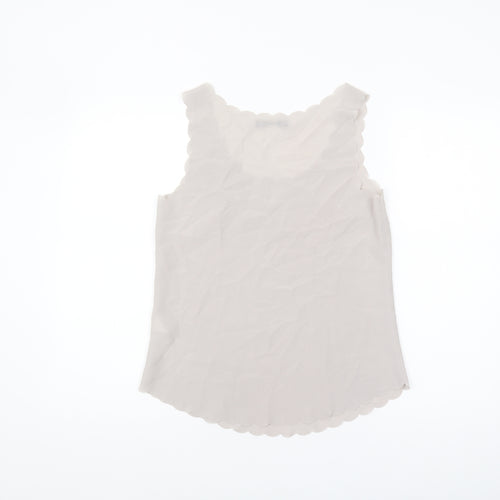 Oasis Women's Beige Tank Top Size 8