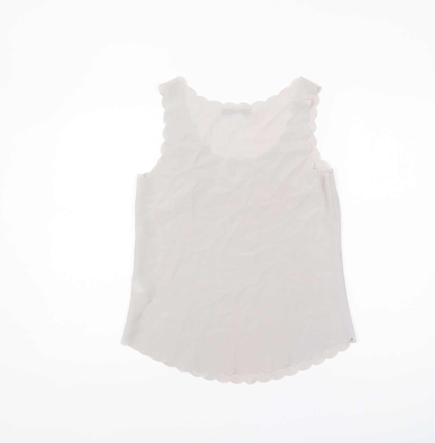 Oasis Women's Beige Tank Top Size 8