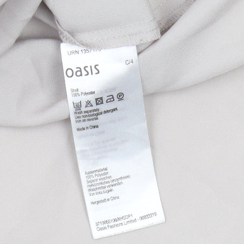 Oasis Women's Beige Tank Top Size 8