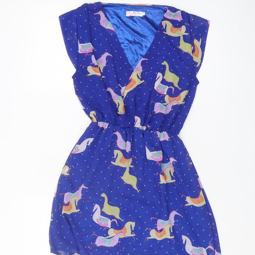 Shikha London Womens S Multicoloured Wrap Dress