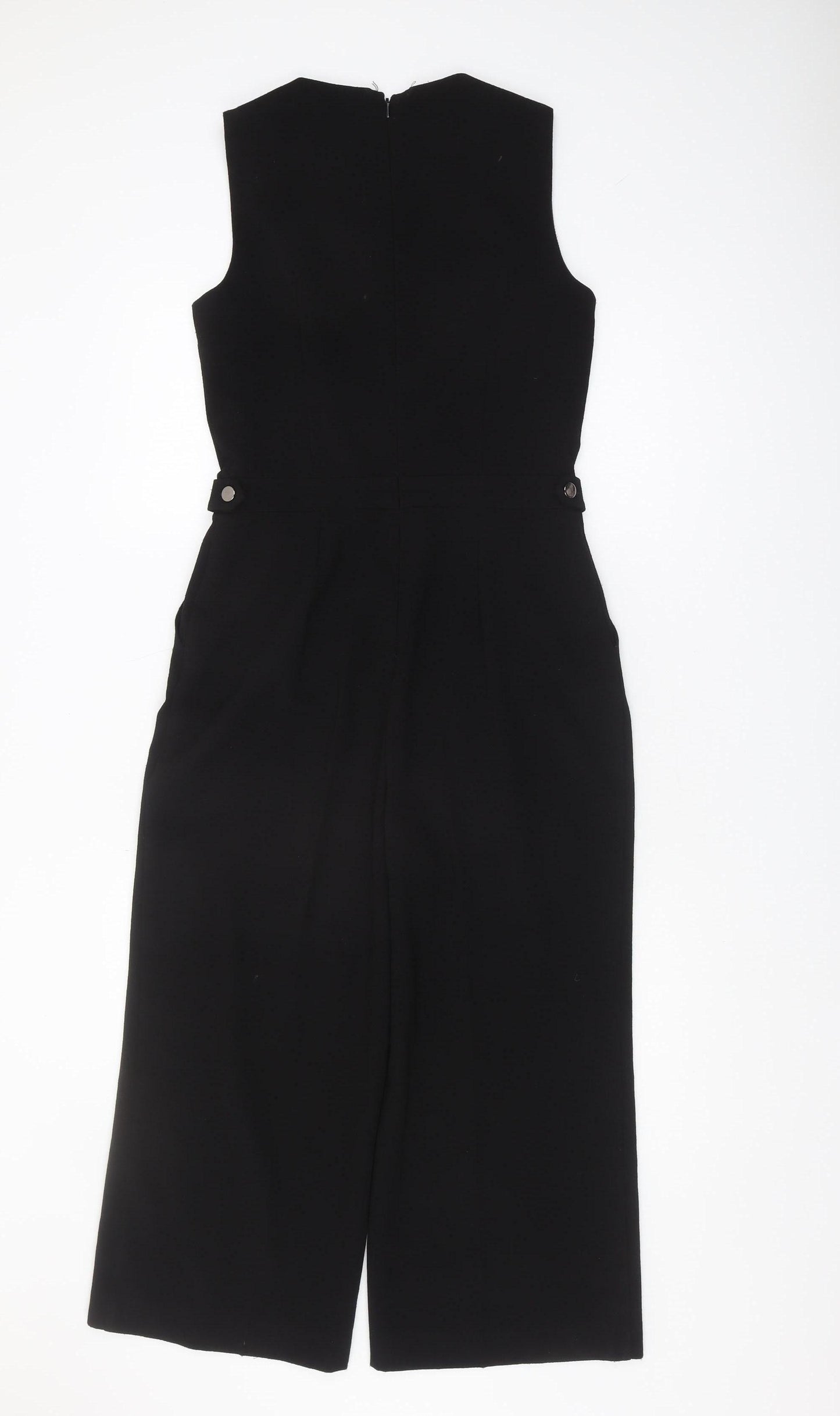 Oasis Women's Black Sleeveless Jumpsuit Size 8