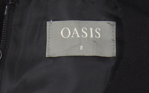Oasis Women's Black Sleeveless Jumpsuit Size 8