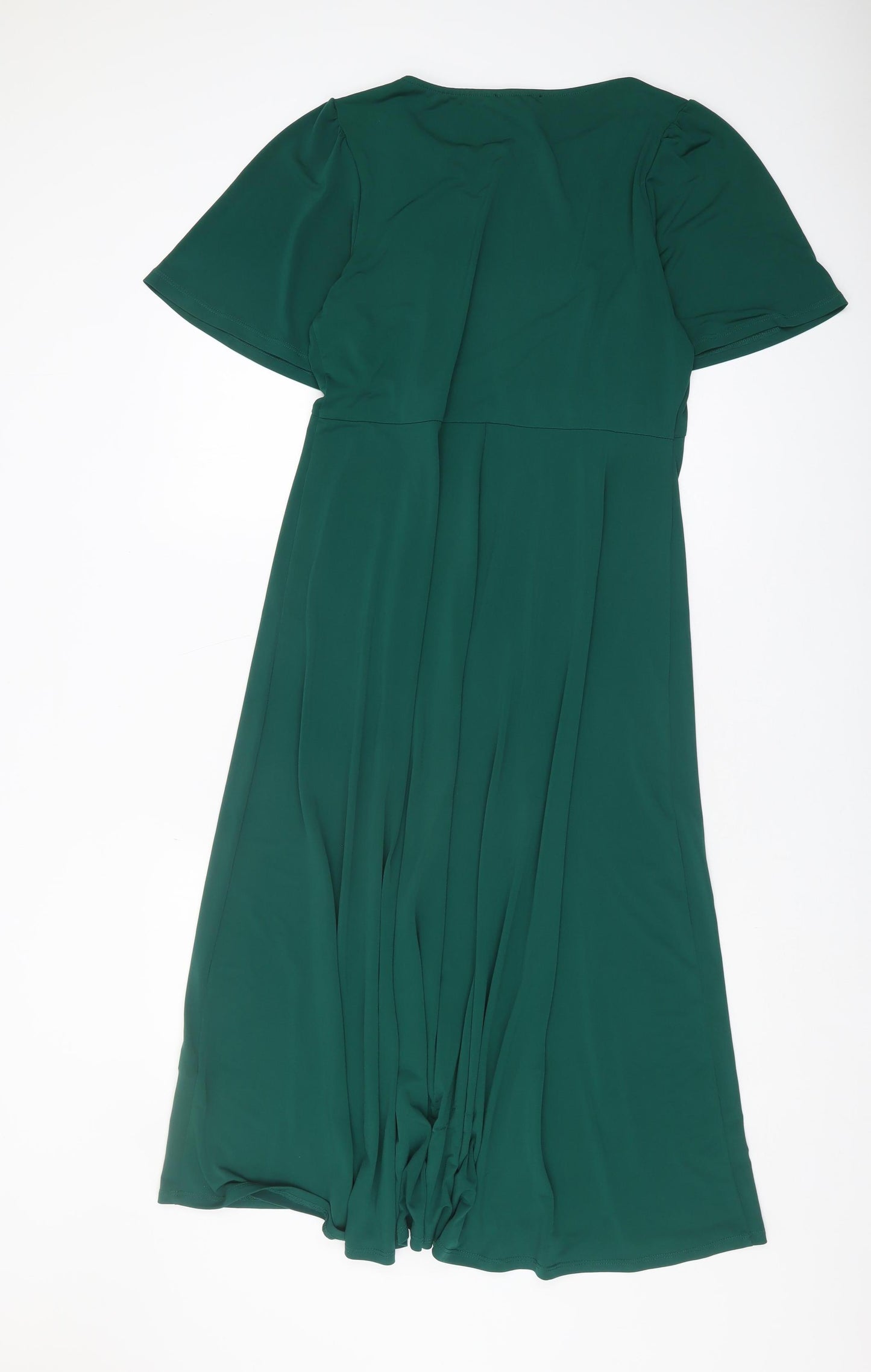 Friends Like These Women's Green Midi A-Line Dress Size 12