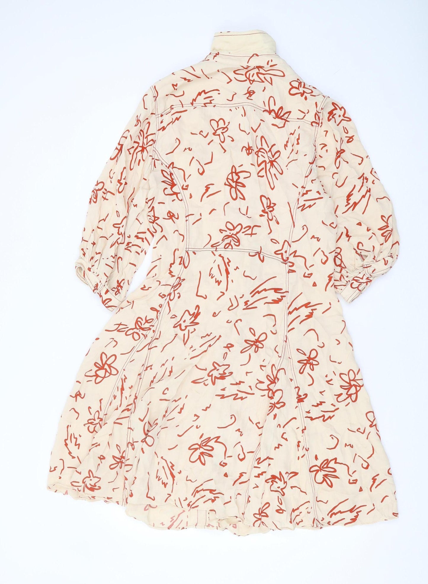 Jigsaw Women's Multicoloured Floral Dress UK 10