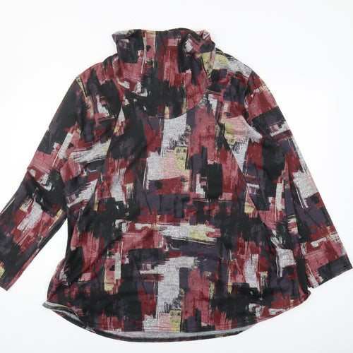 Maison de Nimes Women's XL Geometric High Neck Top