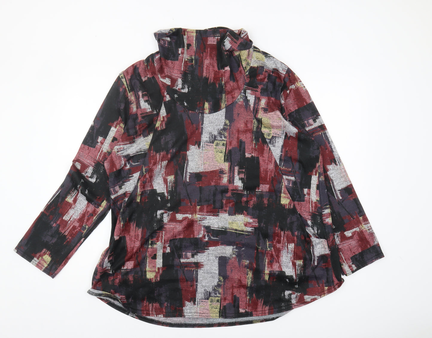 Maison de Nimes Women's XL Geometric High Neck Top