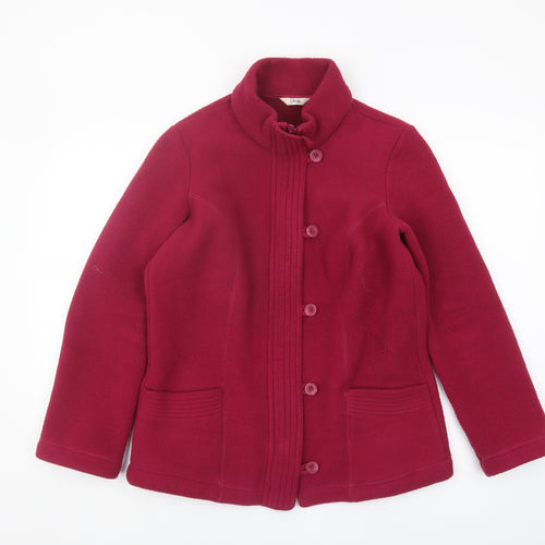 Marks and Spencer Women's Pink Jacket Size 10