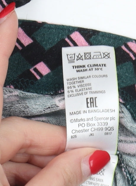 Marks and Spencer Women's Geometric Top, Size 16