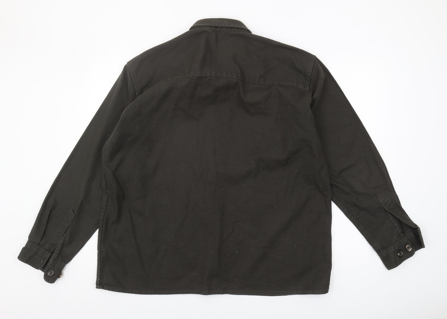 Suit Men's Black XL Button-Up Casual Shirt