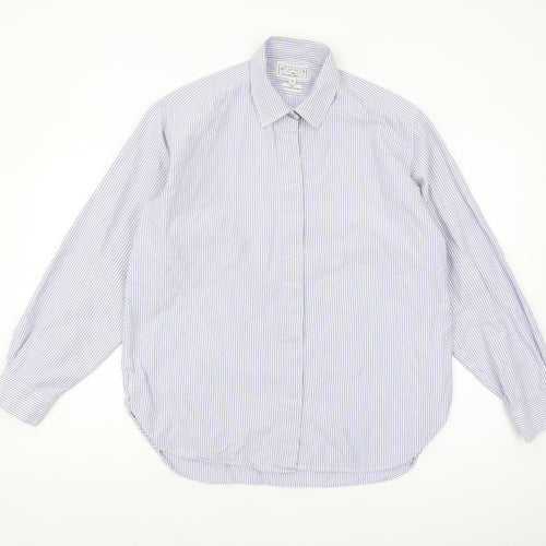 The Oxford Shirt Co. Men's Blue Striped 16 Shirt