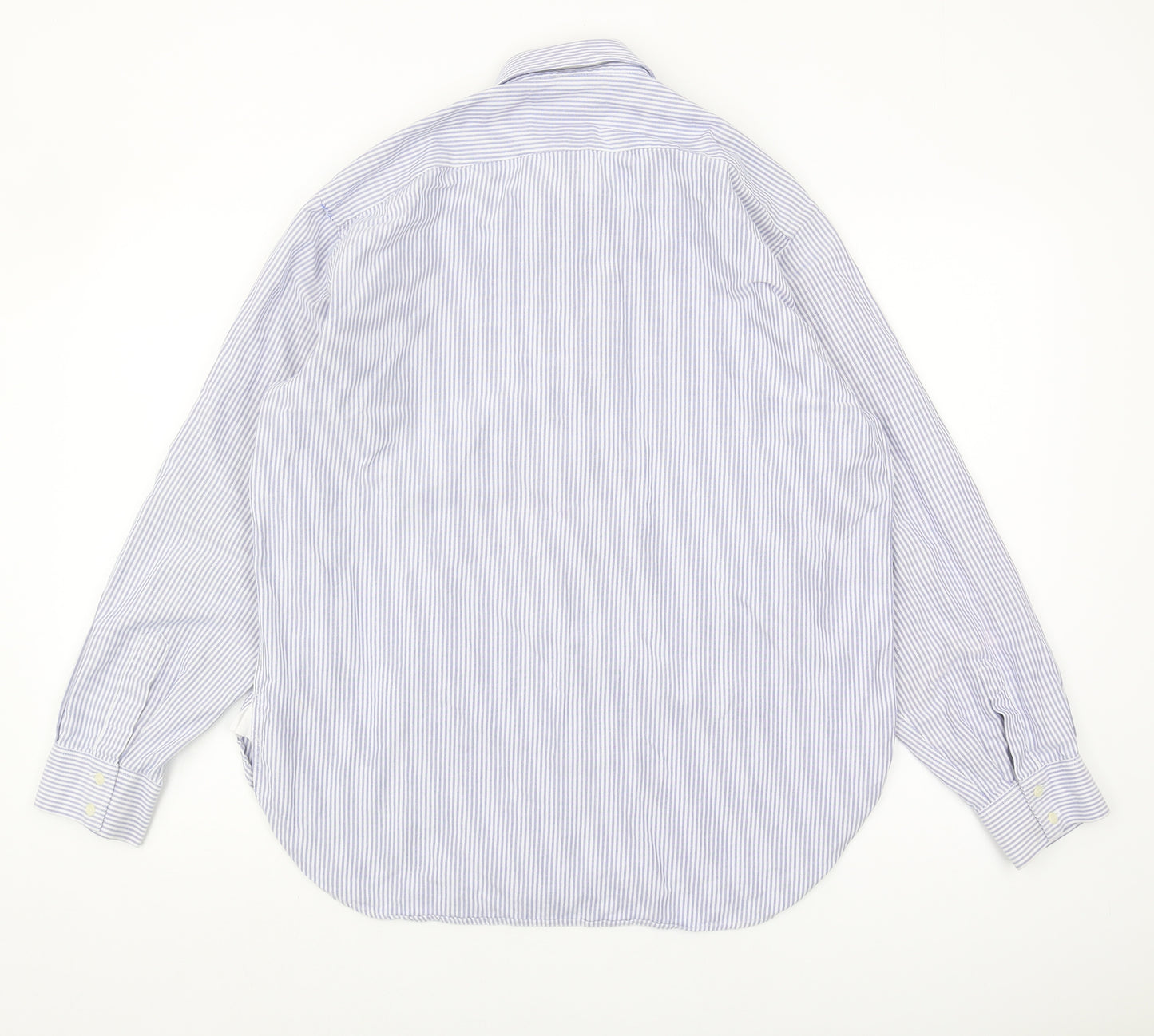 The Oxford Shirt Co. Men's Blue Striped 16 Shirt