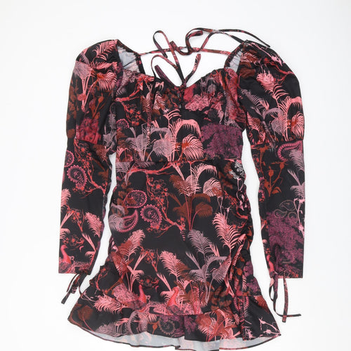 PrettyLittleThing Women's Multicoloured Bodycon Dress