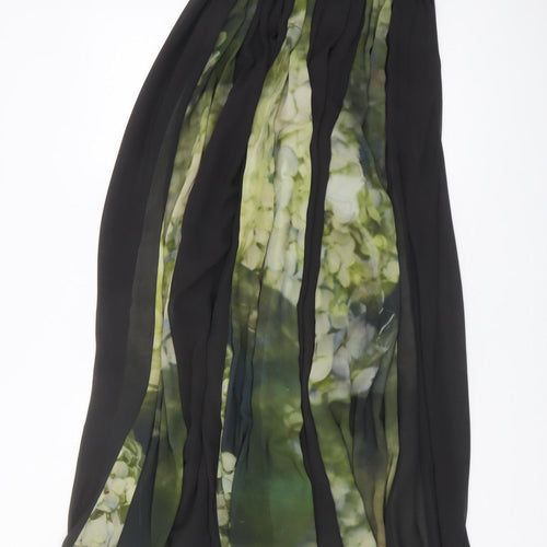 Reiss Women's Multicoloured Pleated Midi Skirt, Size 4