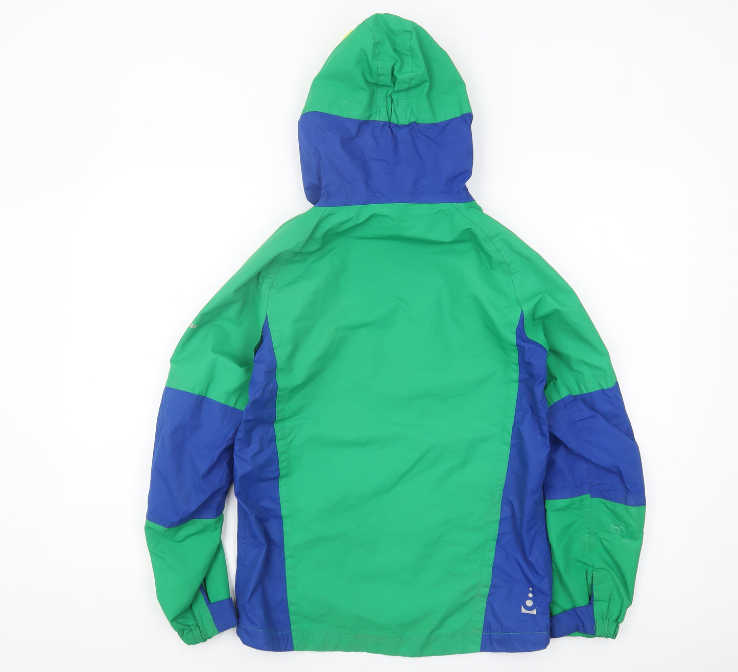 Regatta Boys Green Blue Puffer Jacket Hooded 11-12 Years