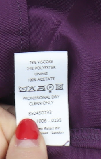 Début Women's Purple Slip Dress Size 10