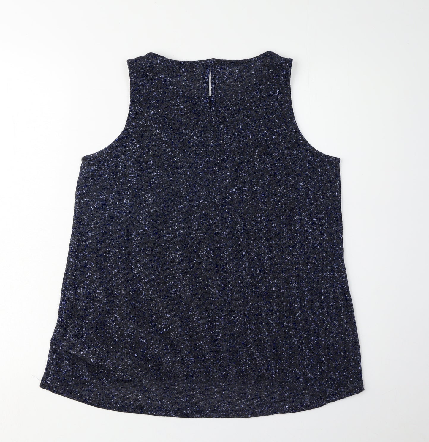 Marks and Spencer Women's Black Tank Top Size 10