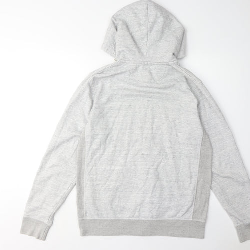 Jack & Jones Men's Grey Full Zip Hoodie M