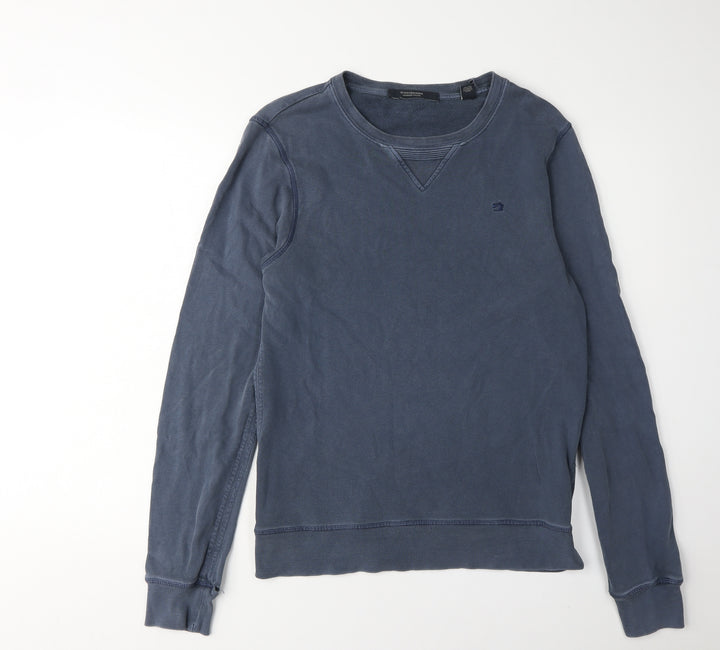 Scotch & Soda Men's Blue Pullover Sweatshirt Size S