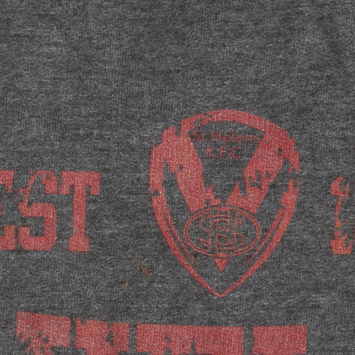 St Helens R.F.C. Mens XL Grey Pullover Sweatshirt