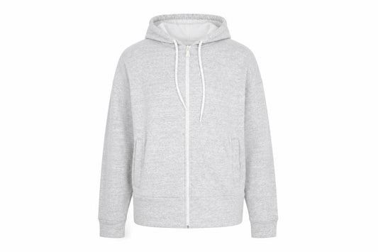 Adidas Women's Grey Full Zip Hoodie M