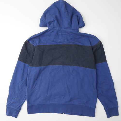 Fat Face Men's Blue Full Zip Hoodie Size L