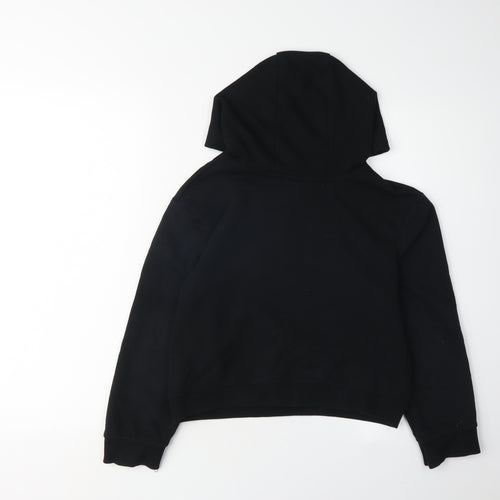Harry Potter Girls Black Hoodie, 9-10 Years, Pullover Style