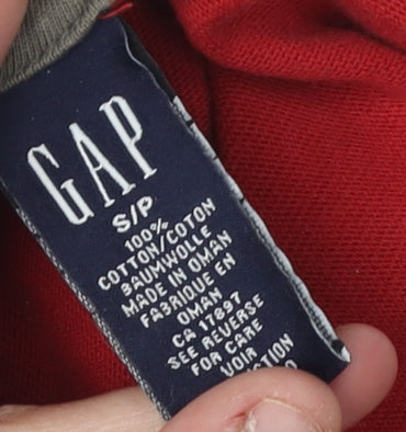 GAP Men's Red Pullover Sweatshirt Size S