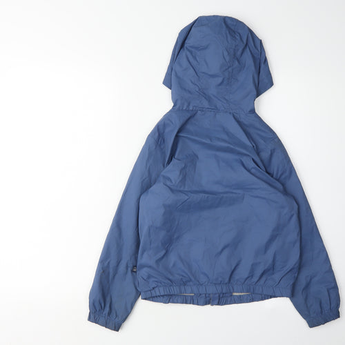Benetton Boys Blue Windbreaker Jacket - 7-8 Years