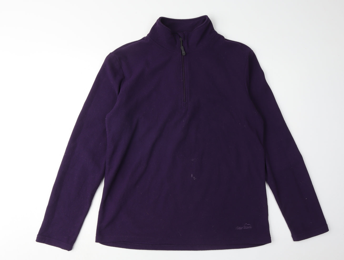 Peter Storm Women's Purple Fleece Pullover, Size 16