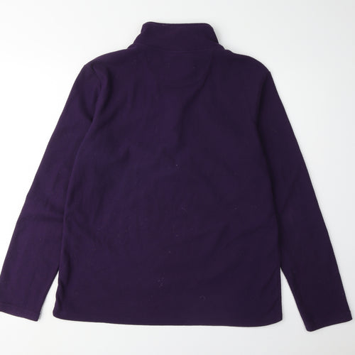 Peter Storm Women's Purple Fleece Pullover, Size 16