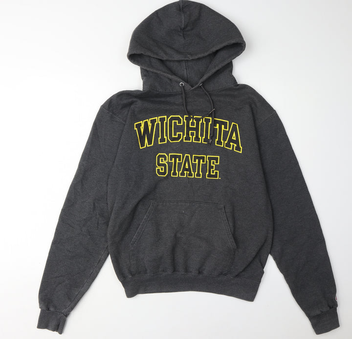 Champion Men's Grey College Hoodie - Small