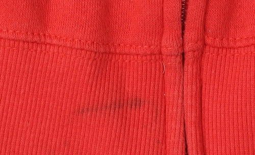 M&M's World Red Full Zip Hoodie, Unisex S, Casual Fun