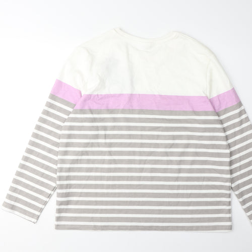 Damart Women's Multicoloured Long Sleeve T-Shirt, L
