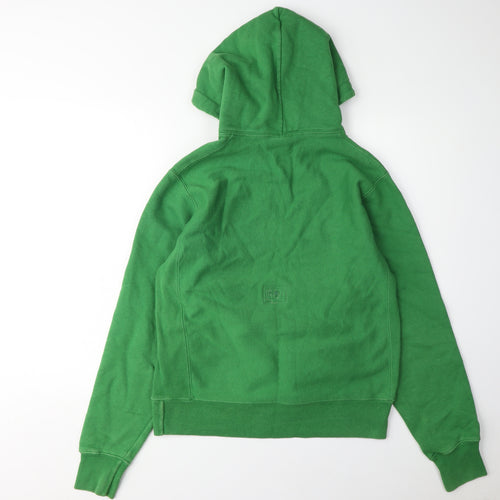 Champion Green Unisex Hoodie, Size S, Pullover Style