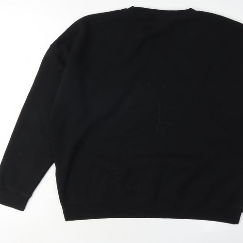 FRIENDS XS Unisex Black Pullover Sweatshirt TV Logo
