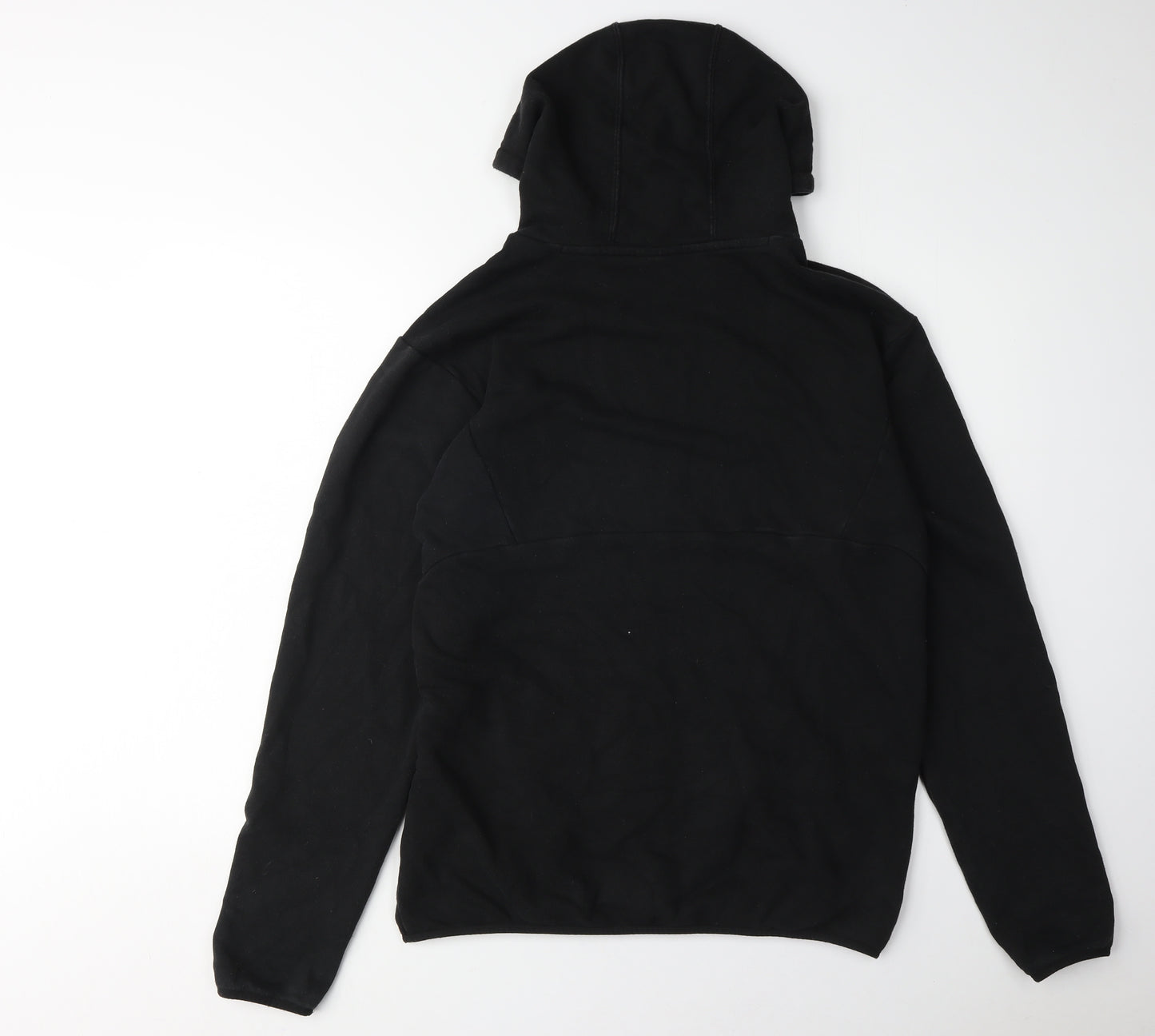 Puma Men's Black Pullover Hoodie M Logo Accent