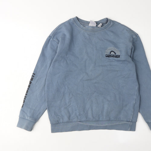 Quiksilver Boys Blue Crew Neck Sweatshirt S