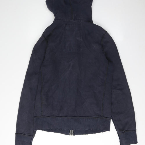 Abercrombie & Fitch Men's Blue Hoodie Medium
