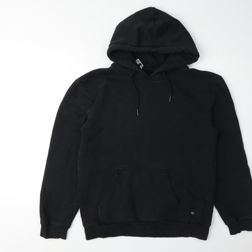 Firetrap Unisex Black Hoodie M Pullover Casual